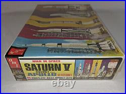 AMT Man in Space Saturn V and Apollo Spacecraft Model Kit #S953-500 First