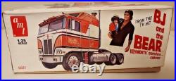 AMT Matchbox BJ & The Bear Kenworth Aerodyne Cabover Kit #5021 Open Box