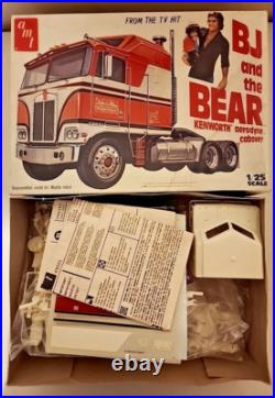 AMT Matchbox BJ & The Bear Kenworth Aerodyne Cabover Kit #5021 Open Box