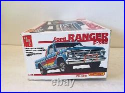 AMT Matchbox Ford Ranger F-350 125 scale Model Kit #PK-4611 Sealed Parts