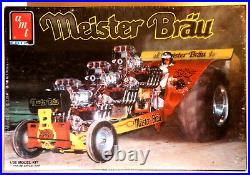 AMT Meister Brau Blazing Bison Vintage Model Kit Scale 125 New OOP