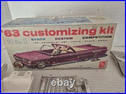 AMT Meteor Hardtop Convertible 1963 Custom 125 Model Car Kit 05-363-149 PARTS