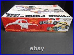 AMT Mod Ford Race Team, 125 Scale Model Kit Pickup Trk, Trailer, Race Car