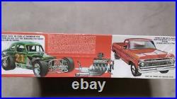 AMT Mod Ford Race Team 1/25 Model Kit -Coupe, Pickup Truck, Trailer-1975 Vintage