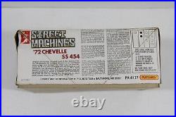 AMT Model 1972 CHEVELLE SS 454 1/25 KIT # PK4177 MOLDED IN COLOR NIB From 1982