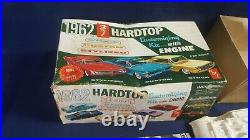 AMT Model Kit 1962 Corvette 3 in 1 Customizing Hardtop Decals Instructions READ