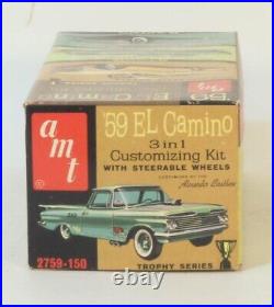 AMT Model Kit'59 El Camino 3n1 Customizing Kit #2759 125 Scale