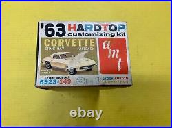 AMT Model Kit 63 Hardtop Corvette String Ray Fastback