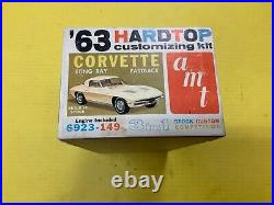 AMT Model Kit 63 Hardtop Corvette String Ray Fastback