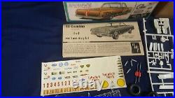 AMT Model Kit'65 Chevelle El Camino Pickup Camper 3 in 1 Decals Instructions VG