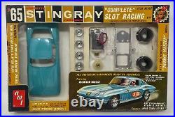 AMT Model Kit'65 Corvette Stingray Fastback Slot Racing 1/25 Scale NOS