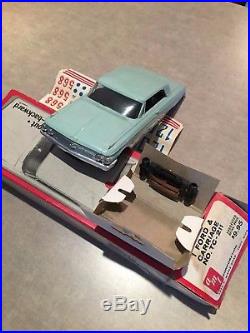 AMT Model Turnpike 1/25 scale Ford Galaxie XL slot car 360 spin out aurora afx