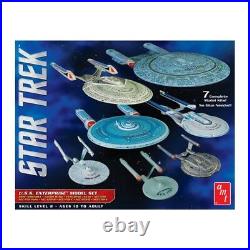 AMT Models AMT954 1/2500 Star Trek USS Enterprise Box Set Snap