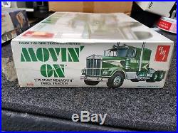 AMT Movin On 1/25 Scale Kenworth Truck Tractor T560 Model Kit FACTORY SEALED NOS