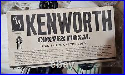 AMT NBC Movin' On Kenworth Truck Tractor Model Kit 1/25 Scale Open box