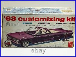 AMT No. 05-713-149, 3 in 1 Model Kit 1963 Chevy II Nova Model Kit