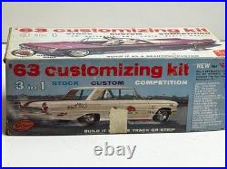 AMT No. 05-713-149, 3 in 1 Model Kit 1963 Chevy II Nova Model Kit