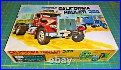 AMT Peterbilt California Hauler 359 Retro Deluxe OPEN BOX NEW Kit #AMT866/06