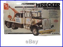 AMT Peterbilt Wrecker Tow Truck 1/25 6667 (Vintage) (FACTORY SEALED) FREE SHIP