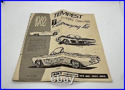 AMT Pontiac Tempest Convertible 1962 Customizing 125 Scale Model Car Kit K6012