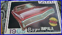 AMT Rare Original 1969 Chevy Impala Hardtop 1/25