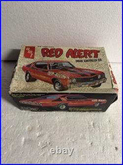 AMT Red Alert Drag Chevelle SS 1/25 Model Kit Partial Build