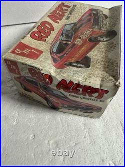 AMT Red Alert Drag Chevelle SS 1/25 Model Kit Partial Build