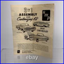 AMT/SMP 59 Edsel Convertible Car Model Assembled Original Box
