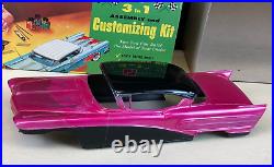 AMT Scale Model Kit 1958 BUICK HARDTOP 3 in 1 Racing AS IS Assembly Started