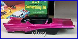AMT Scale Model Kit 1958 BUICK HARDTOP 3 in 1 Racing AS IS Assembly Started