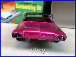 AMT Scale Model Kit 1958 BUICK HARDTOP 3 in 1 Racing AS IS Assembly Started