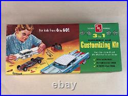 AMT Scale Model Kit 1958 BUICK HARDTOP 3 in 1 Racing AS IS Assembly Started