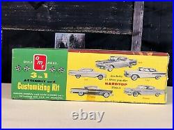 AMT Scale Model Kit 1958 BUICK HARDTOP 3 in 1 Racing AS IS Assembly Started