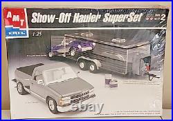 AMT Show Off Hauler 3 kit Super Set Kit #30080 125 Factory Sealed Dented Box