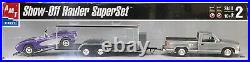 AMT Show-Off Hauler Super Set 1991 125 ModelChevy Stepside&57 Corvette&Trailer
