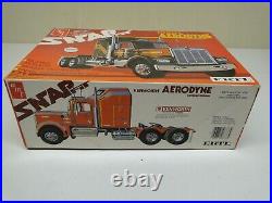 AMT Snap Fit Kenworth Aerodyne Semi Truck Plastic Model Kit ERTL 1/32 #6776