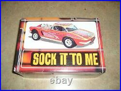 AMT Sock It To Me 1962 Corvette Model Kit Chase Metallic Orange Kat Kit Edition