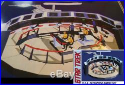 AMT Star Trek Enterprise Bridge Set 132 Scale Model Kit 808 2013 6 figures 9