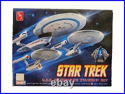 AMT Star Trek Enterprise model set, Rare Triangular Box