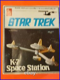 AMT Star Trek K-7 Space Station And Enterprise Bridge Model Kits