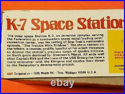 AMT Star Trek K-7 Space Station And Enterprise Bridge Model Kits