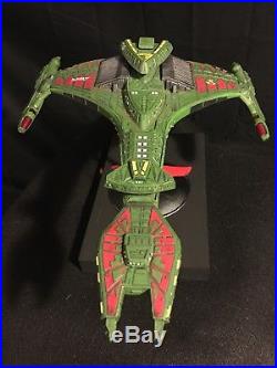 AMT Star Trek TNG Klingon Vor'cha Class Battle Cruiser Model BUILT & PAINTED