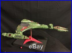 AMT Star Trek TNG Klingon Vor'cha Class Battle Cruiser Model BUILT & PAINTED