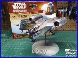 AMT Star Wars Mandalorian Razor Crest 172 Scale Model Kit