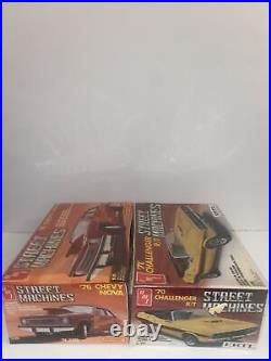 AMT Street Machines 76 Chevy Nova + AMT 70 Challenger R/T Car Model Kits