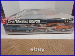 AMT Street Machines Super Set 39194 Plastic Model Kit Factory Sealed New NOS AMT Street Machines Super Set 39194 Plastic Model Kit Factory Sealed New NOS