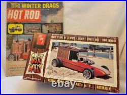 AMT Surf Woody Signed By George Barris 1965 Hot Rod Magazine Mini Replica Set