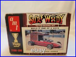 AMT Surf Woody Signed By George Barris 1965 Hot Rod Magazine Mini Replica Set