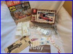 AMT Surf Woody Signed By George Barris 1965 Hot Rod Magazine Mini Replica Set