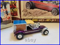 AMT Surf Woody Signed By George Barris 1965 Hot Rod Magazine Mini Replica Set